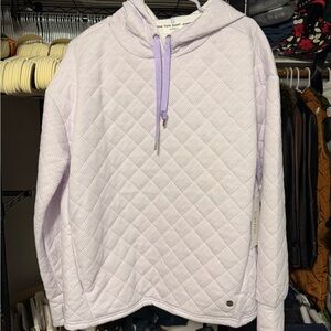 Jones New York Light Purple Quilted Jacket